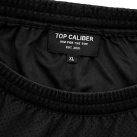 Black Training Mesh Shorts — Breathable Performance Fit