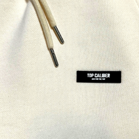 Cream Classic Joggers — Premium Fleece