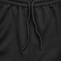 Black Training Mesh Shorts — Breathable Performance Fit