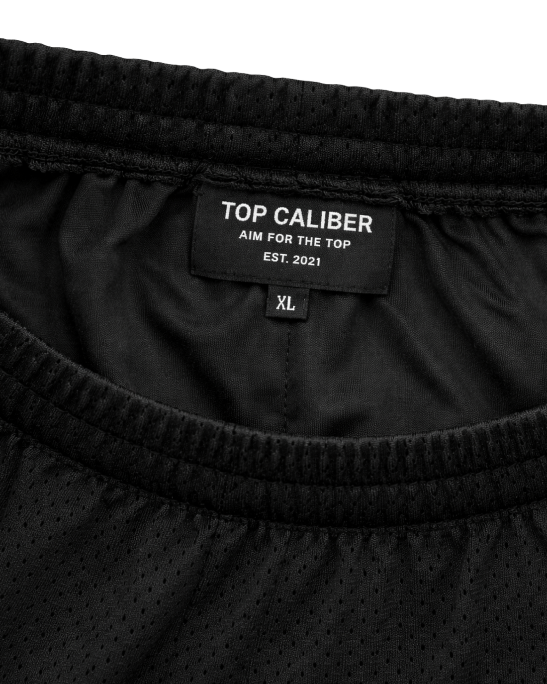 Black Training Mesh Shorts — Breathable Performance Fit