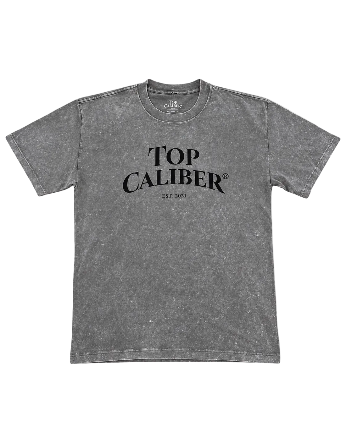 Grey Stone Washed Tee — Premium Heavyweight