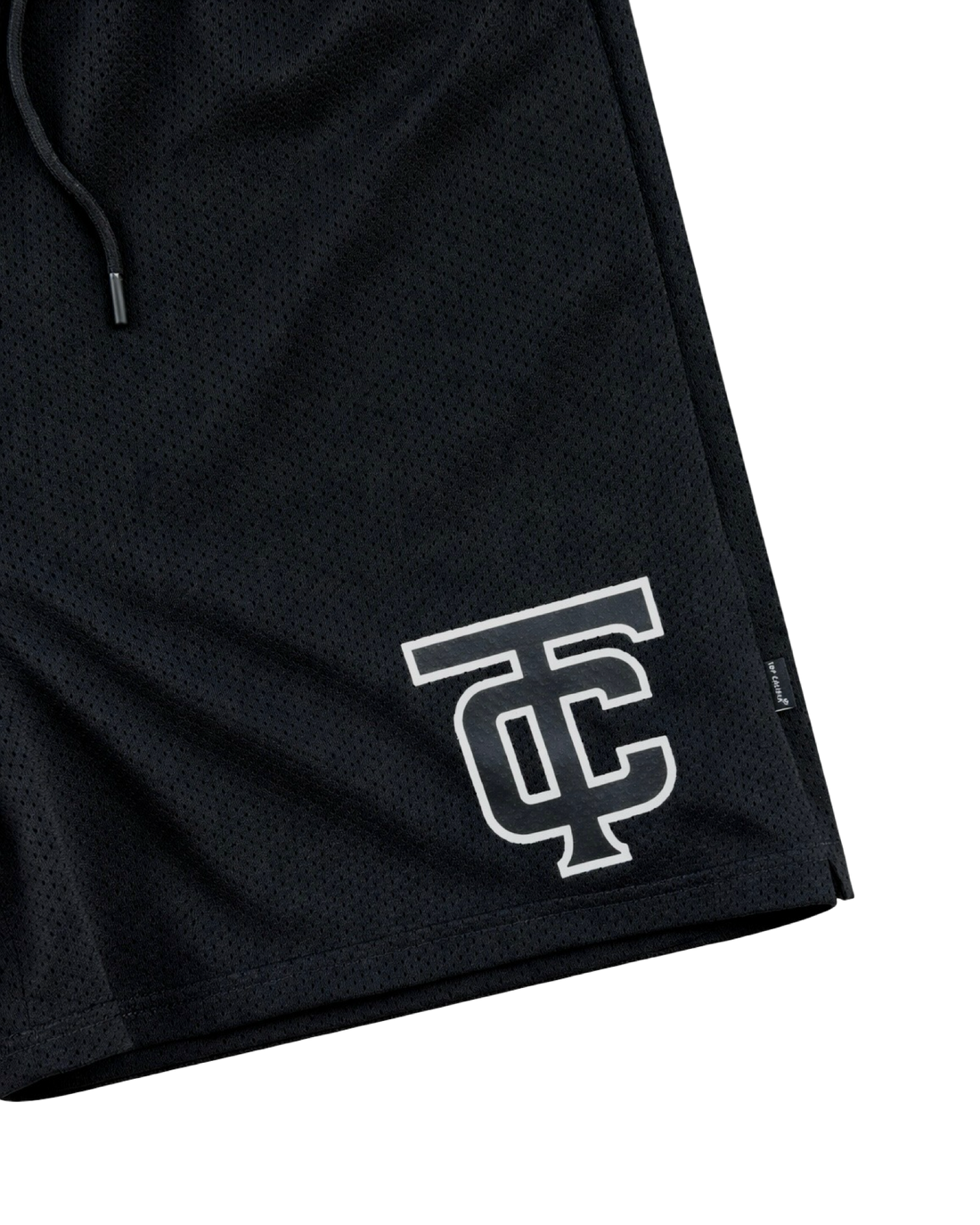 Black Training Mesh Shorts — Breathable Performance Fit