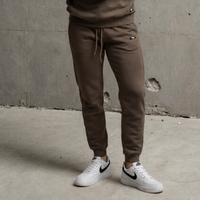 Mocha Classic Joggers — Premium Fleece