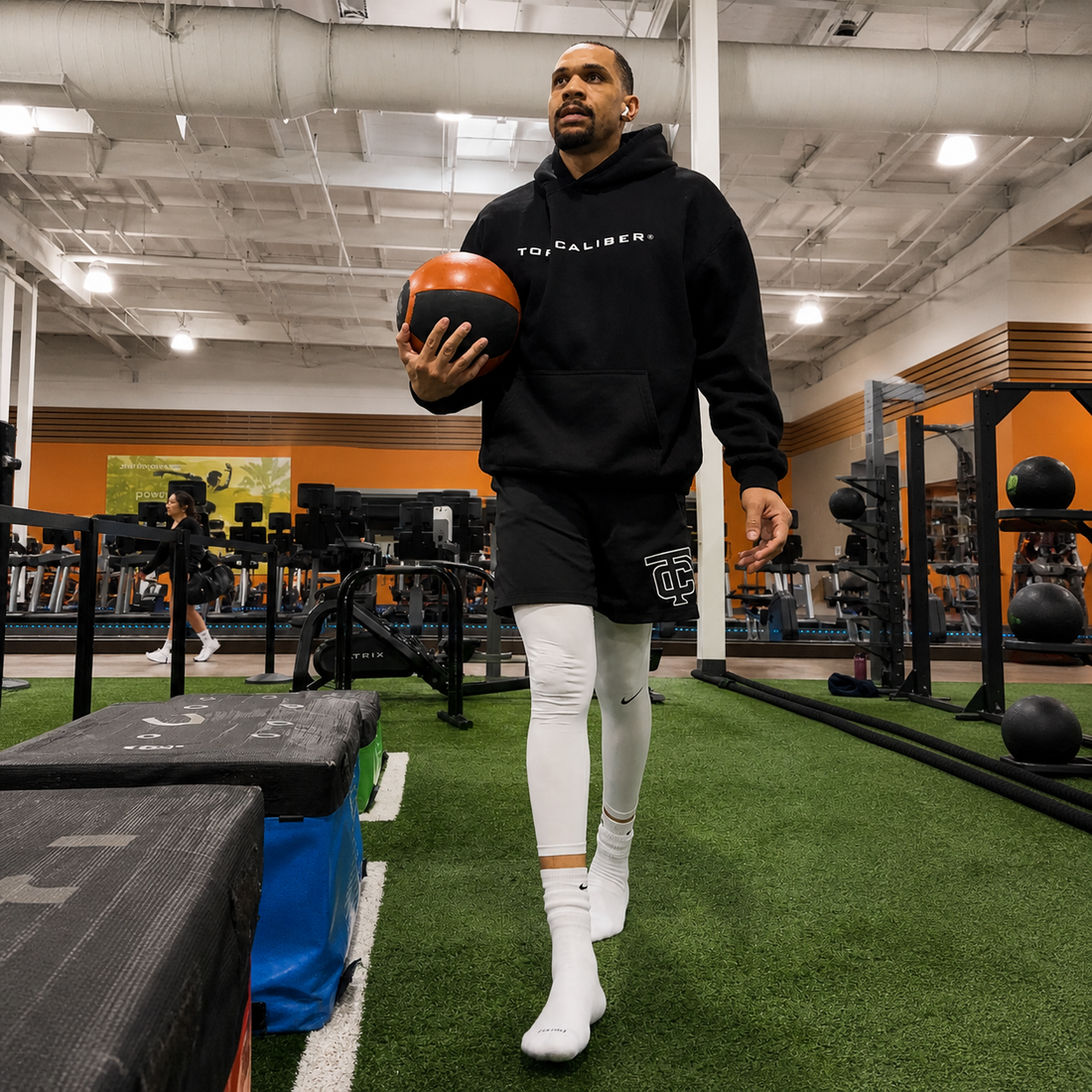 Black Signature Hoodie — Premium Heavyweight