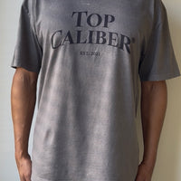 Grey Stone Washed Tee — Premium Heavyweight