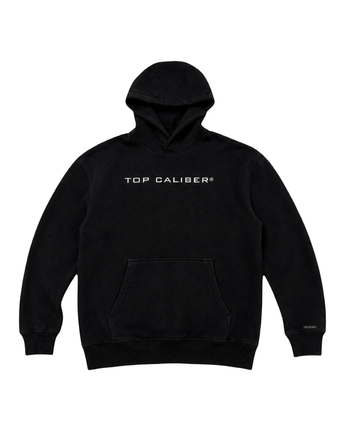 Black Signature Hoodie — Premium Heavyweight