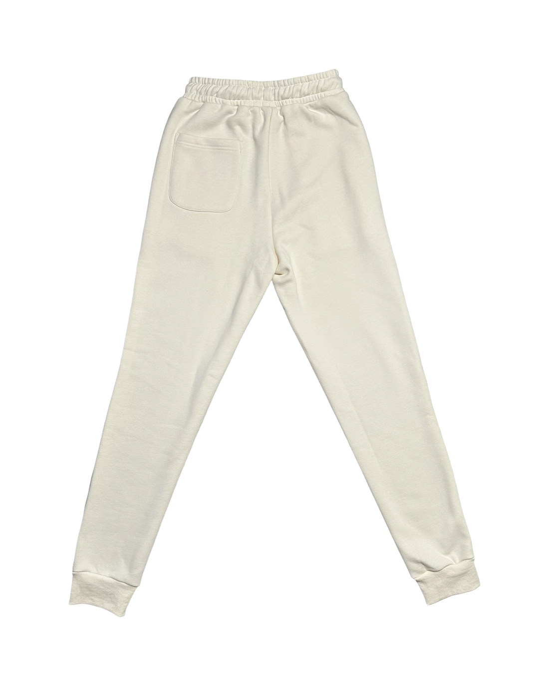 Cream Classic Joggers  — Premium Fleece