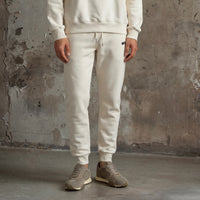 Cream Classic Joggers  — Premium Fleece