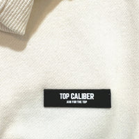 Cream Chenille Patch Crewneck— Premium Fleece