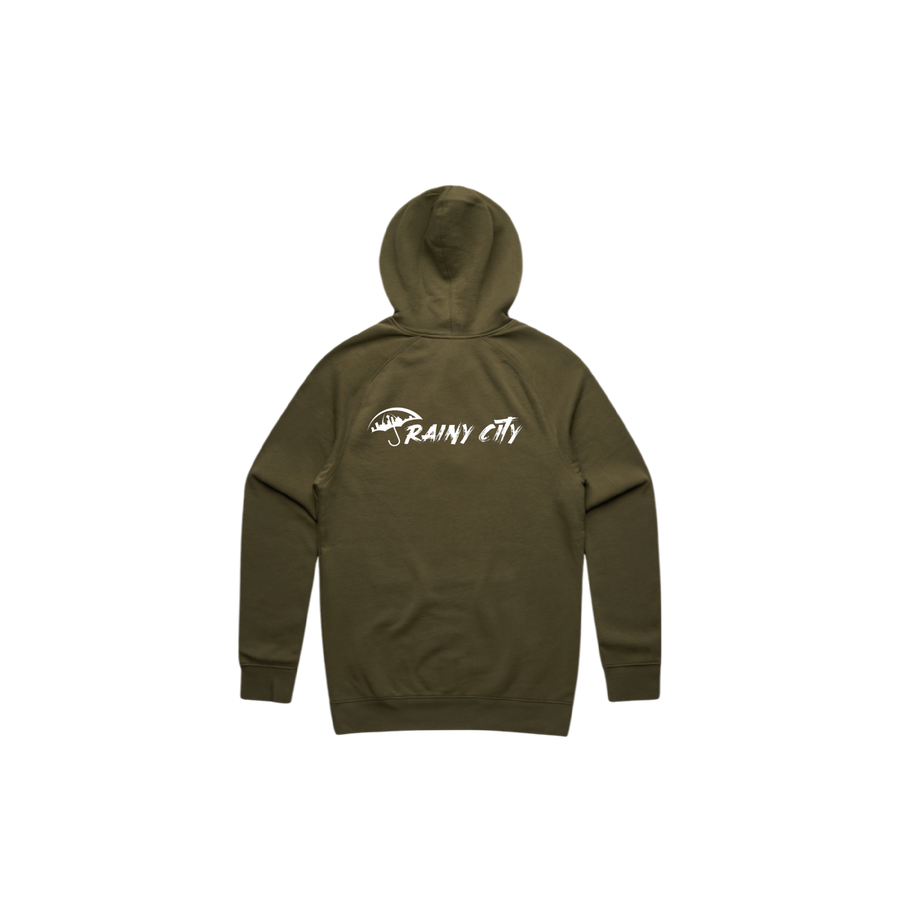 Deep Green "Hometown" Hoodie