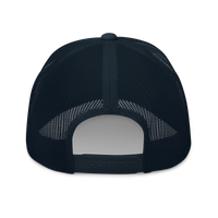 Navy Top Caliber Trucker